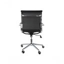 Ver imagem 2 de Kit 2 Cadeiras de Escritório Baixa Tela Mesh P/120kg Preto