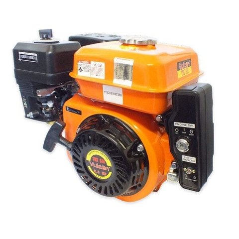 Motor Estacionário a Gasolina VME200 4 Tempos 6,5HP Partida Elétrica Vulcan Trent