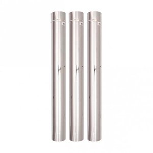 Kit Cano Chaminé Inox 200mm + Chapéu + Joelho 90º - Volpato