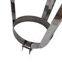 Ver imagem 4 de Kit Cano Chaminé Inox 200mm + Chapéu + Joelho 90º - Volpato