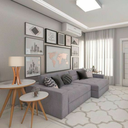 Ver imagem 4 de Abajur Aline Madeira Moderno para Sala Cúpula Tecido Algodão