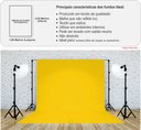 Ver imagem 2 de Tecido Fundo Infinito Fotográfico Chroma Key 1,78 X 2,20m Amarelo Ouro