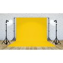Ver imagem 1 de Tecido Fundo Infinito Fotográfico Chroma Key 1,78 X 2,20m Amarelo Ouro