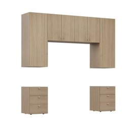 Guarda Roupa 6 Módulos 6 Portas 6 Gavetas Frame Cabecasa MadeiraMadeira   - 12