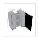 Ver imagem 5 de Gabinete de Coluna 1 Porta Pequin Branco