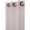 Cortina Madras 0009 Bege 1,70X2,60M - BecaDecor - 2
