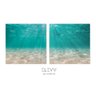 Conjunto de 2 Quadros Decorativos Under The Sea:90x90 cm - 2