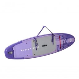 Prancha Stand Up Inflável Coral Night Fade Aqua Marina - com Bomba, Mochila , Remo e Leash de - 5