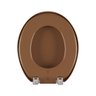 Assento Sanitário Plástico Astra Tpk/as Almofadado Caramelo - 5
