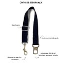 Ver imagem 5 de Conjunto Peitoral, Guia e Cinto para Cachorro - Tamanho Gg - Modelo Preto