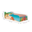 Ver imagem 3 de Cama Carro Solteiro Joy Jurassic Dinossauros Solteiro com Colchão