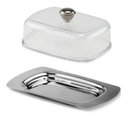 Ver imagem 2 de Mantegueira Inox Com Tampa Acrilico Porta Manteiga Mimo