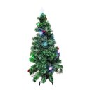 Ver imagem 1 de Árvore de Natal Fibra Optica Pinha e Cerejinha 1,20m Dn120