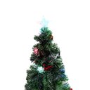 Ver imagem 2 de Árvore de Natal Fibra Optica Pinha e Cerejinha 1,20m Dn120