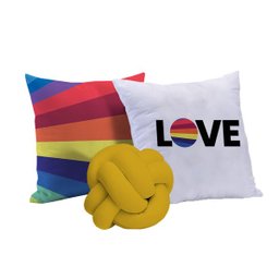 Kit de Almofada Now United 3 Peças Casaborda Amarelo - 1