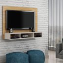 Ver imagem 2 de Painel para Tv Atena Cinamomo Off White – Valdemóveis