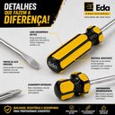 Ver imagem 4 de Jogo Chave de Fenda Philips Kit 5 Pecas Aço Eletricista Ferramenta Multiuso Reparos Manutencao Ofici