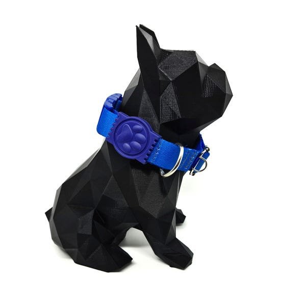Conjunto coleira, peitoral e guia para cachorro - Tamanho Pequeno - Modelo Blue - 2
