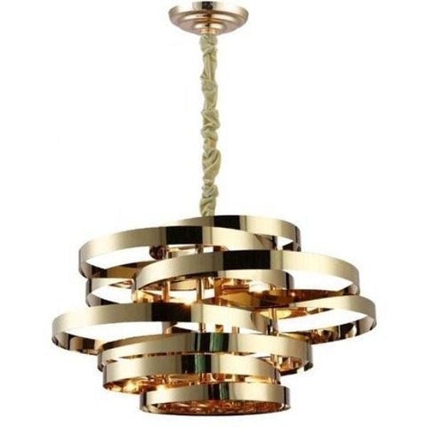 Lustre Pendente de Metal Athena 40cmxx Bella Iluminação