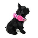 Ver imagem 2 de Conjunto Coleira,peitoral e Guia para Cachorro - Tamanho Grande - Modelo Flores