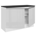 Ver imagem 5 de Balcão de Pia Cozinha 100% MDF 120 cm 2 Portas Branco Acordes Madesa