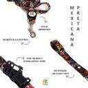 Ver imagem 4 de Conjunto Coleira, Peitoral e Guia para Cachorro - Tamanho Médio - Modelo Mexicano