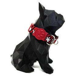 Conjunto coleira, peitoral e guia para cachorro - Tamanho Pequeno - Modelo Mickey - 2