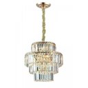 Ver imagem 3 de Pendente de Cristal Hera 49cmx48cm Bella Iluminação