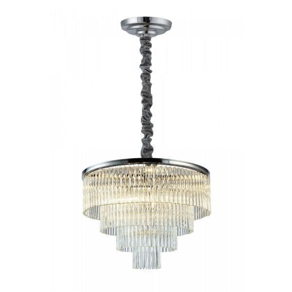 Pendente de Cristal Vivi 42cmx60cm Bella Iluminação