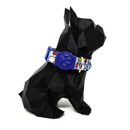 Conjunto coleira, peitoral e guia para cachorro - Tamanho Médio - Modelo Thunder - 2