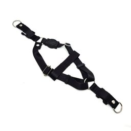 Conjunto peitoral, guia e cinto para cachorro - Tamanho Grande - Modelo Black - 5