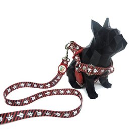 Conjunto peitoral e guia para cachorro - Tamanho Médio - Modelo Mickey - 3
