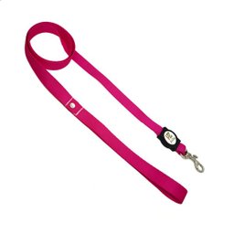 Conjunto peitoral e guia para cachorro - Tamanho Médio - Modelo Pink - 3