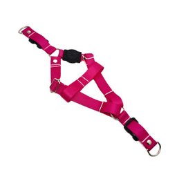 Conjunto peitoral e guia para cachorro - Tamanho Médio - Modelo Pink - 4