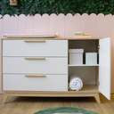 Ver imagem 2 de Cômoda Infantil Quater Linha Petit 3 Gavetas e 1 Porta