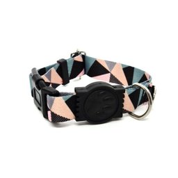 Conjunto coleira e guia para cachorro - Tamanho Grande - Modelo Abstrata - 3