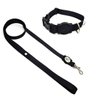 Conjunto coleira e guia para cachorro - Tamanho Pequeno - Modelo Black - 1