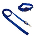 Ver imagem 1 de Conjunto Coleira e Guia para Cachorro - Tamanho Médio - Modelo Blue