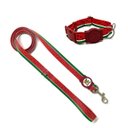 Ver imagem 1 de Conjunto Coleira e Guia para Cachorro - Tamanho Pequeno - Modelo Melancia