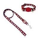 Ver imagem 1 de Conjunto Coleira e Guia para Cachorro - Tamanho Pequeno - Modelo Mickey
