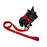 Conjunto Coleira e Guia para Cachorro - Tamanho Médio - Modelo Red - 2