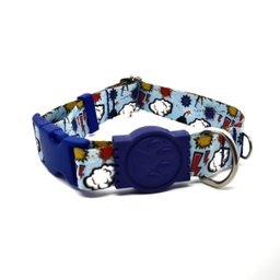 Conjunto coleira e guia para cachorro - Tamanho Pequeno - Modelo Thunder - 3