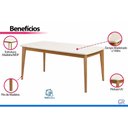 Ver imagem 4 de Mesa Sala Condessa 160cm+6 Cadeiras Lady Eucalipto Nesher