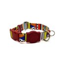 Ver imagem 3 de Conjunto Coleira, Guia e Cinto para Cachorro - Tamanho Pequeno - Modelo Afrika