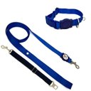 Ver imagem 1 de Conjunto Coleira, Guia e Cinto para Cachorro - Tamanho Médio - Modelo Blue