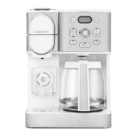 Cuisinart Ss-16w Cafeteira Automática 12 Xícaras e Single-serve