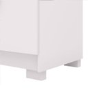 Ver imagem 6 de Cômoda Grande Sapateira Quarto 5 Gavetas 2 Portas Sirios Branco
