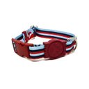 Ver imagem 3 de Conjunto Coleira, Guia e Cinto para Cachorro - Tamanho Grande - Modelo Marinheiro