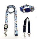 Ver imagem 1 de Conjunto Coleira, Guia e Cinto para Cachorro - Tamanho Grande - Modelo Thunder