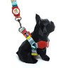 Conjunto peitoral e guia para cachorro - Tamanho Médio - Modelo Afrika - 2